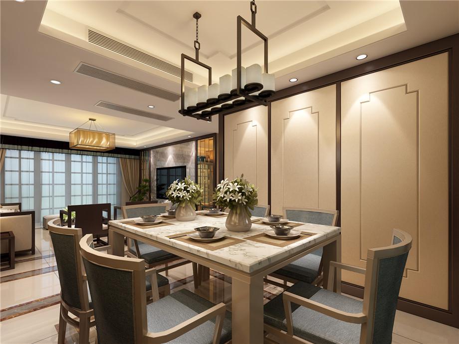 曲江觀邸180平新中式風(fēng)格設(shè)計方案