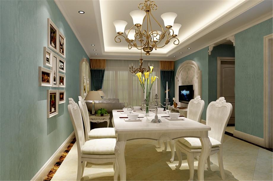 航天城108平歐式風格設計方案