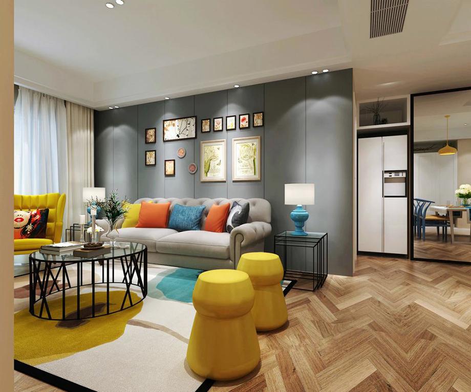 龍湖紫都城130平米波普風格