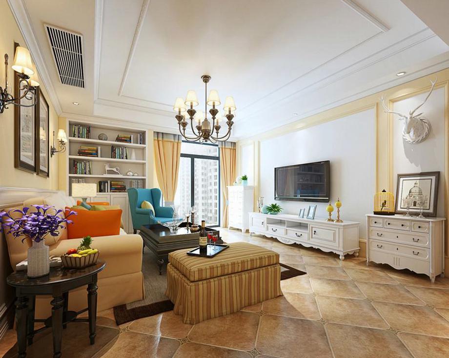 高科尚郡99平米美式風(fēng)格