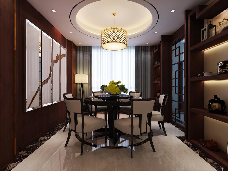 萊安逸輝260平米新中式設(shè)計(jì)方案