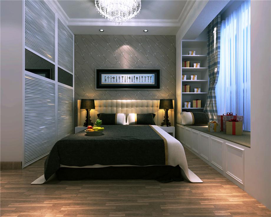 東方世紀城120平歐式風格設計方案