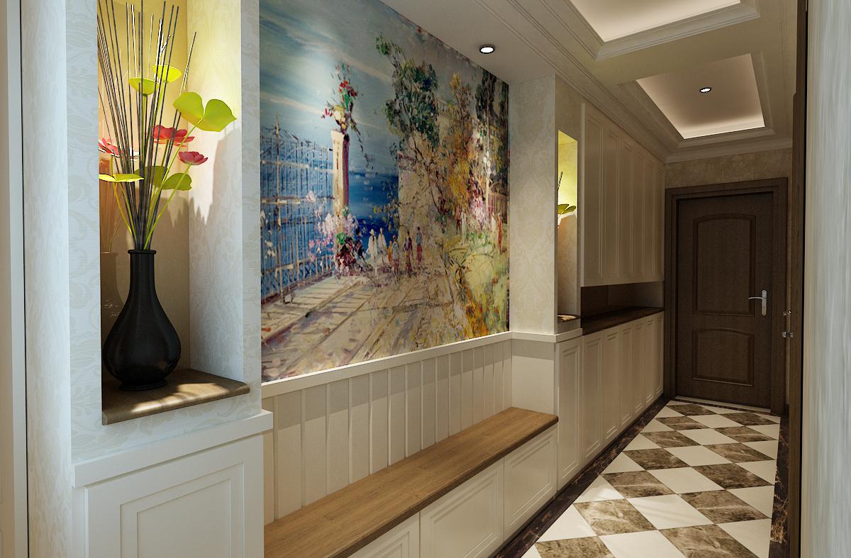 一曲江山120平米6萬現(xiàn)代美式