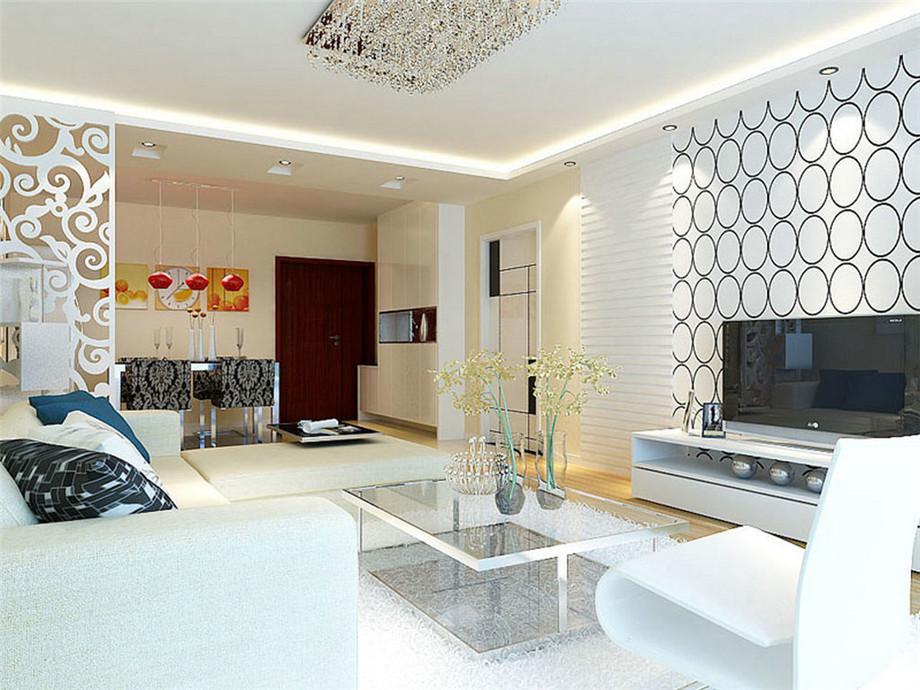 明能苑90平簡約風格設(shè)計方案