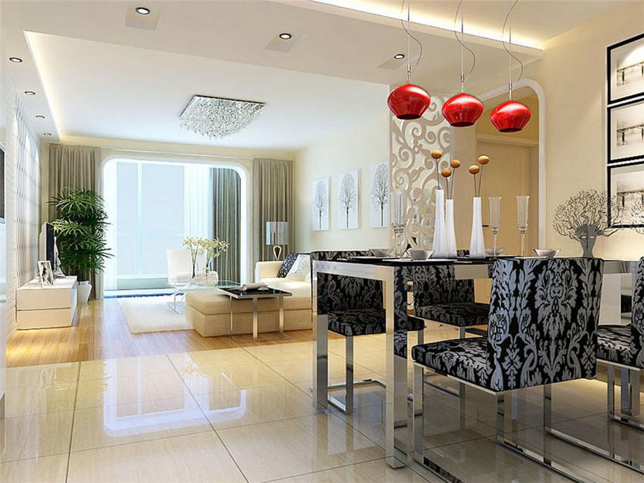 明能苑90平簡約風格設(shè)計方案