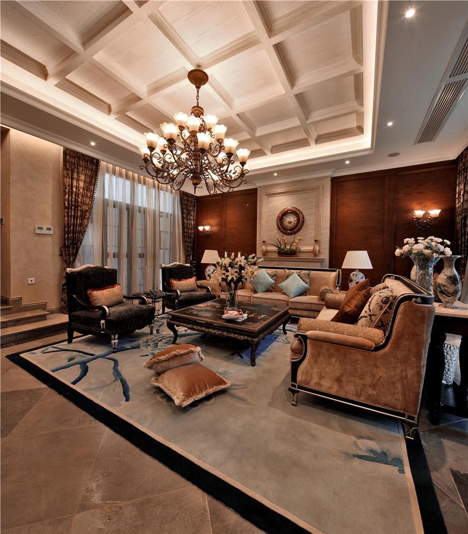 曲江南苑300平米美式設計方案