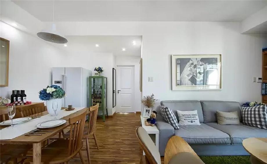 綠地城110平米現(xiàn)代簡約設(shè)計方案