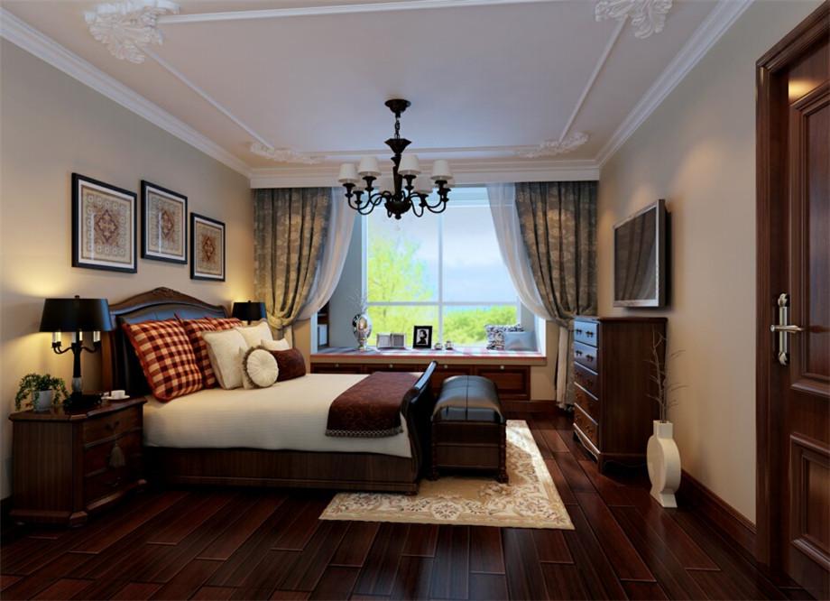 首創(chuàng)國際135平美式風(fēng)格設(shè)計(jì)方案