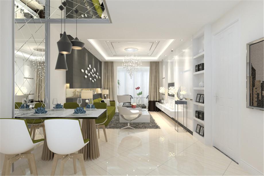 東方世紀(jì)城110平簡(jiǎn)約風(fēng)格設(shè)計(jì)方案