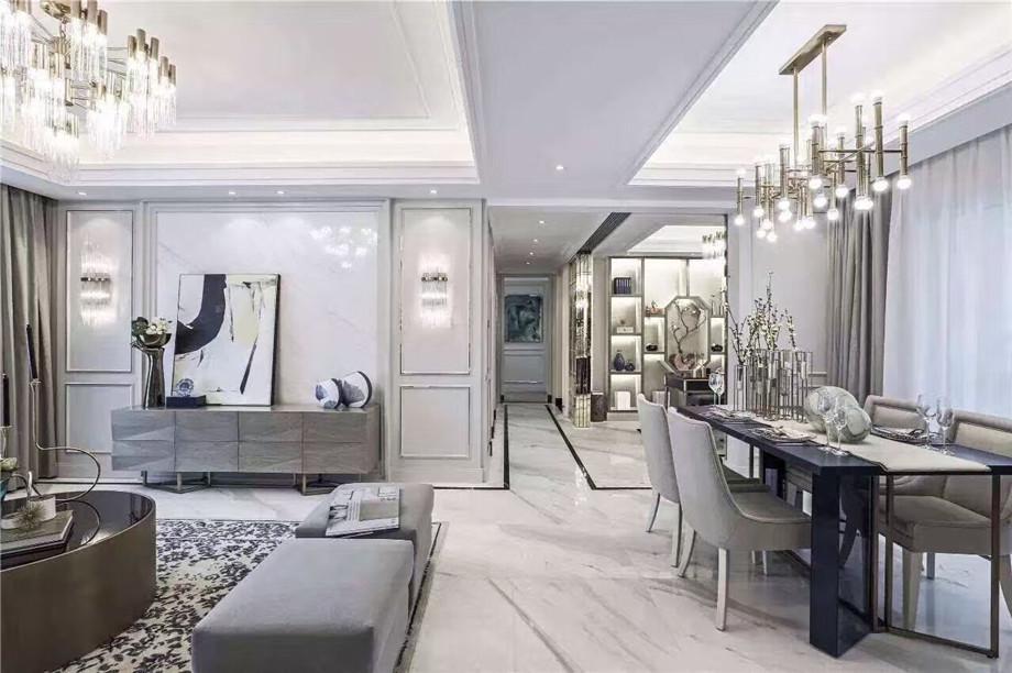 開元壹號130平歐式風格設計方案