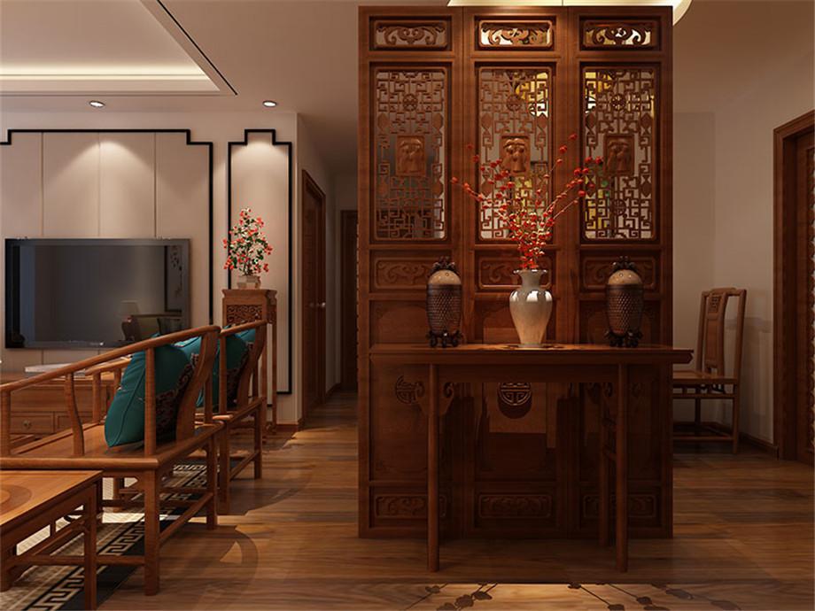 銘城國(guó)際社區(qū)85平新中式風(fēng)格設(shè)計(jì)方案