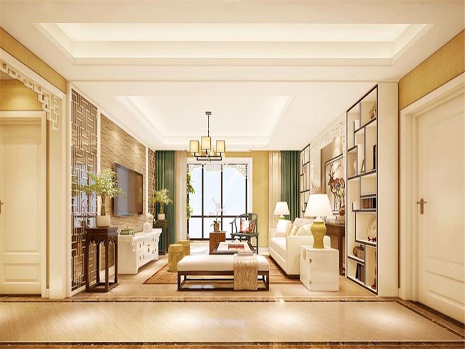 金泰·新理城130平新中式風格設(shè)計方案