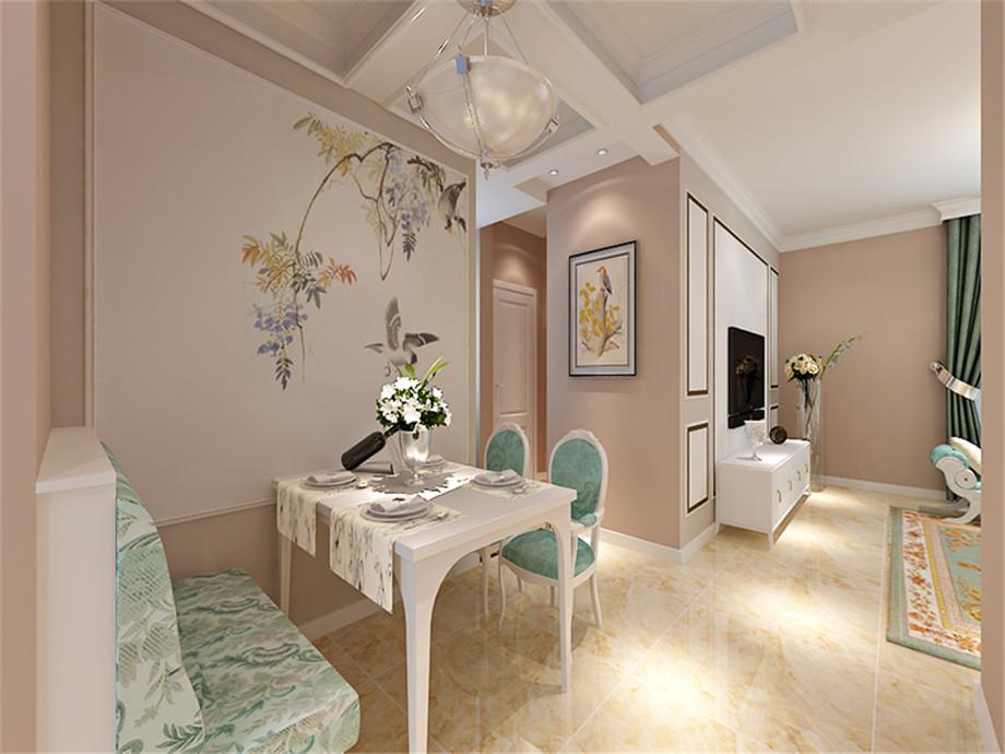 西工大小區(qū)90平歐式風格設計方案