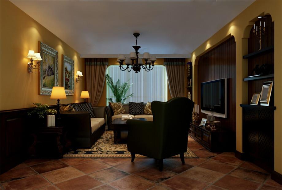金泰·新理城130平美式風(fēng)格設(shè)計(jì)方案