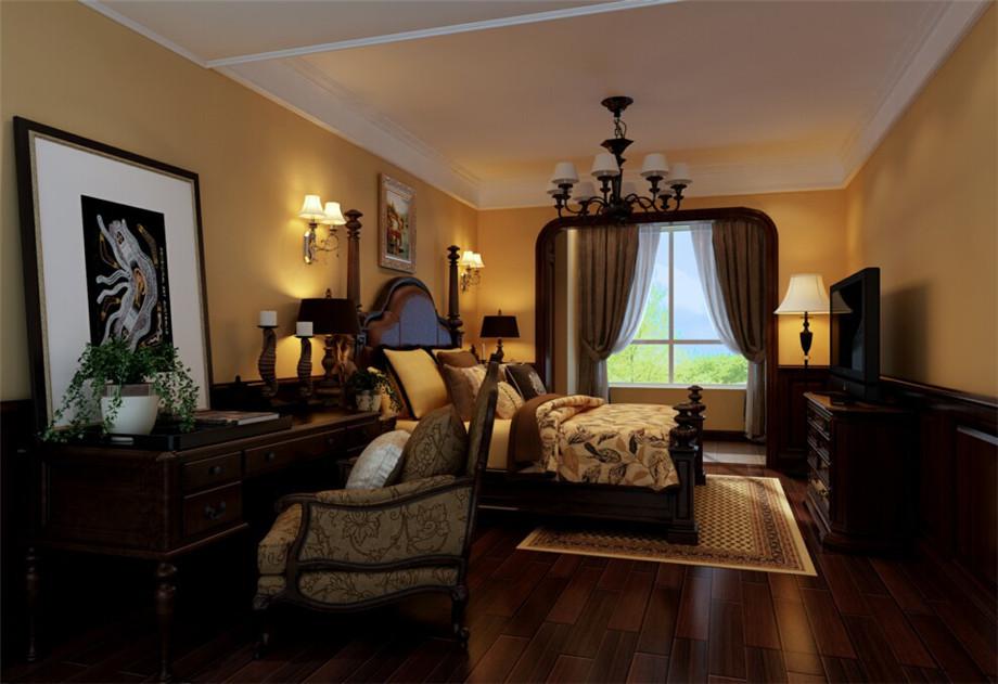 金泰·新理城130平美式風(fēng)格設(shè)計(jì)方案