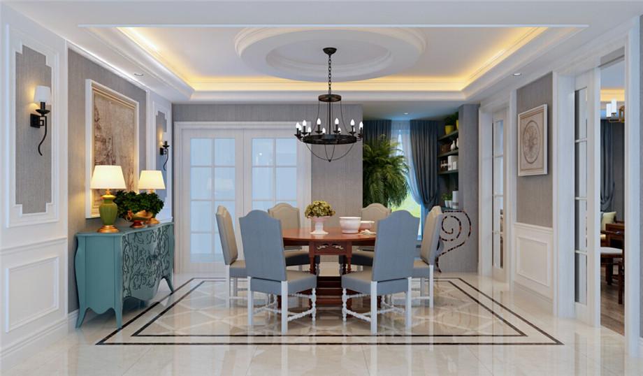 曲江觀邸220平歐式風(fēng)格設(shè)計方案