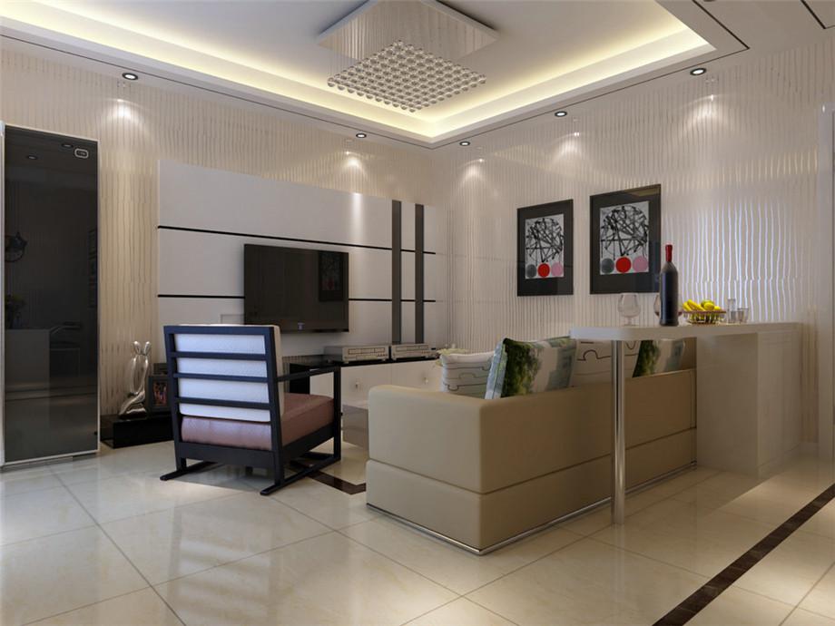 曲江金水灣98平簡(jiǎn)約風(fēng)格設(shè)計(jì)方案