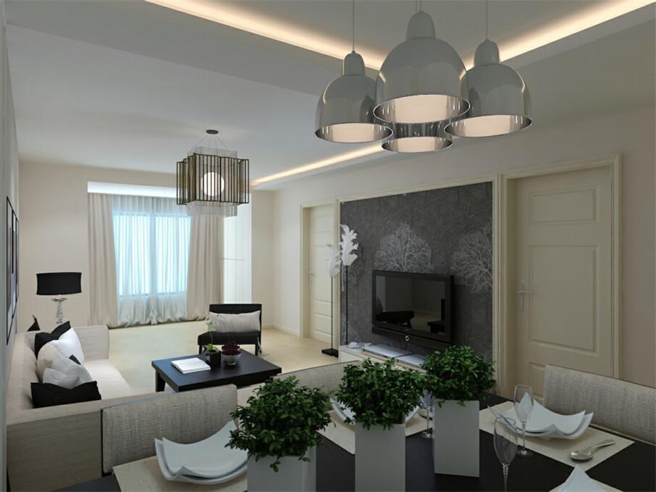 金輝·悅府75平簡(jiǎn)約風(fēng)格設(shè)計(jì)方案