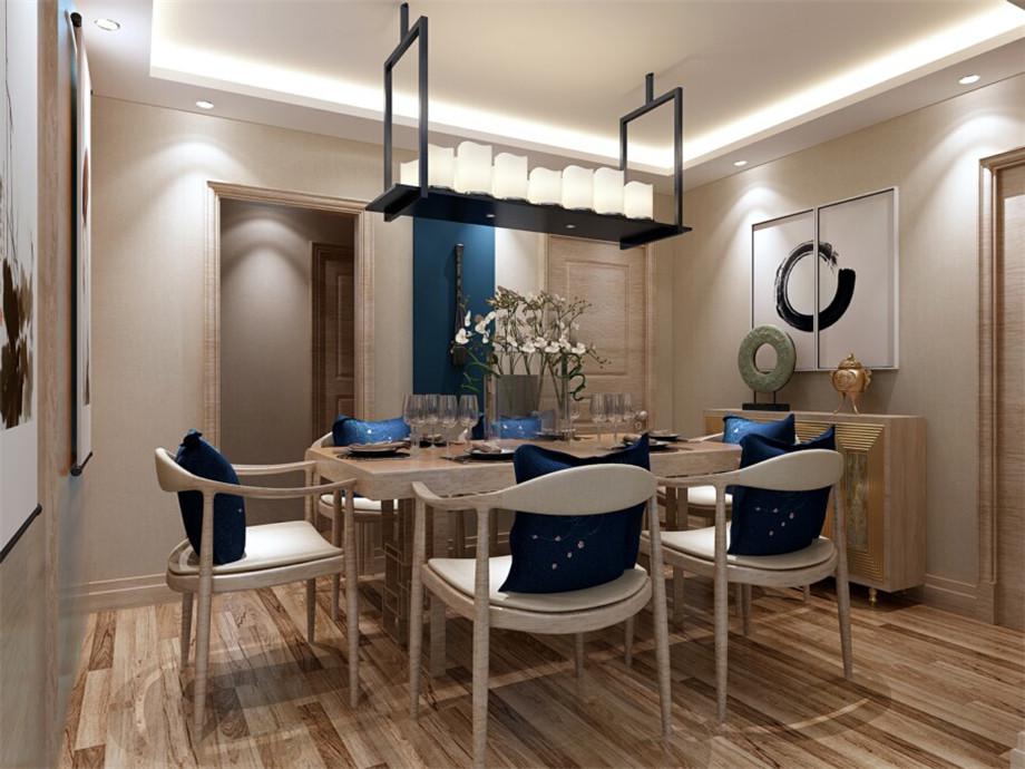  東方世紀(jì)城115平新中式風(fēng)格設(shè)計(jì)方案