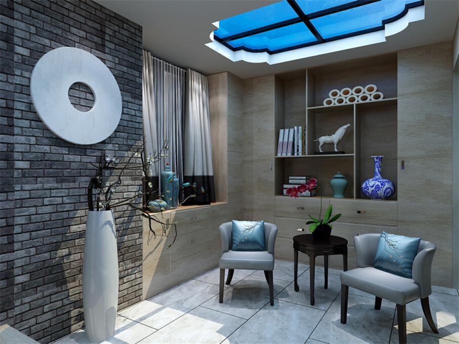  東方世紀(jì)城115平新中式風(fēng)格設(shè)計(jì)方案