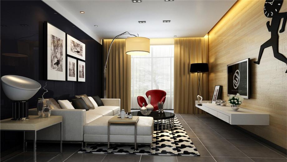 盛龍廣場小區(qū)120平簡約風(fēng)格設(shè)計方案