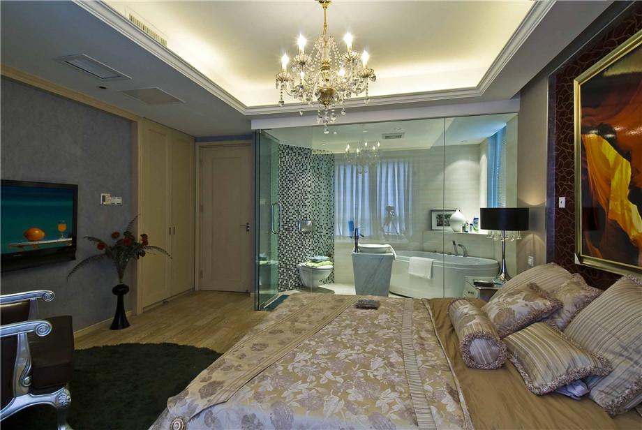 紫郡長安150平歐式風(fēng)格設(shè)計(jì)方案