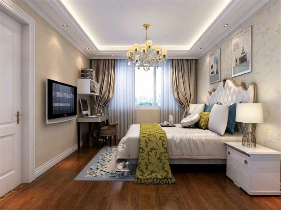 紫薇永和坊105平簡歐風(fēng)格設(shè)計方案