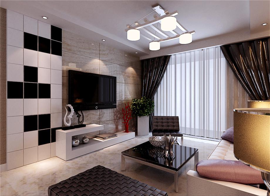 博文苑77平米美式設(shè)計(jì)方案