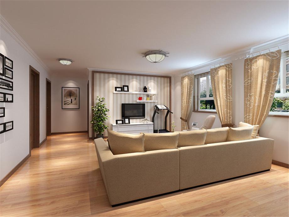 曲江亮麗家園130平簡(jiǎn)約風(fēng)格設(shè)計(jì)方案