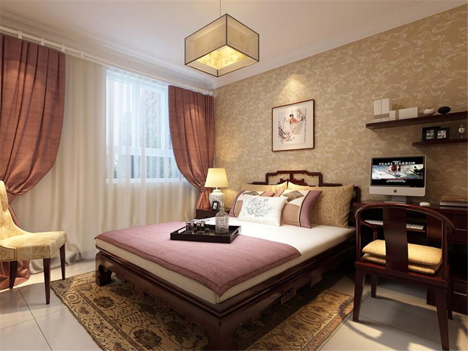 金輝·悅府80平新中式風格設計方案