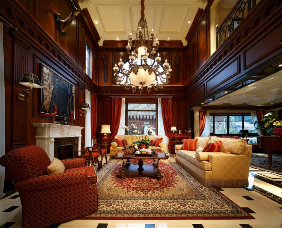 長(zhǎng)和上尚郡246平米美式風(fēng)格設(shè)計(jì)方案