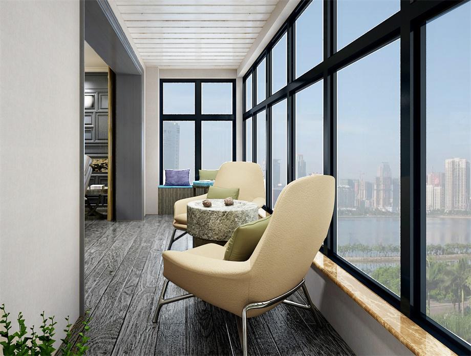 湖城大境114平歐式風(fēng)格設(shè)計(jì)方案