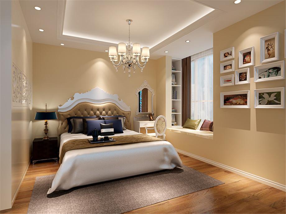 萬(wàn)象春天小區(qū)98平歐式風(fēng)格設(shè)計(jì)方案