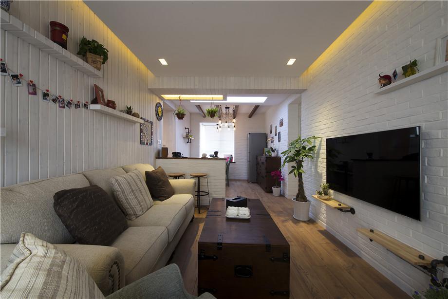 金泰·新理城110平田園風(fēng)格設(shè)計(jì)方案