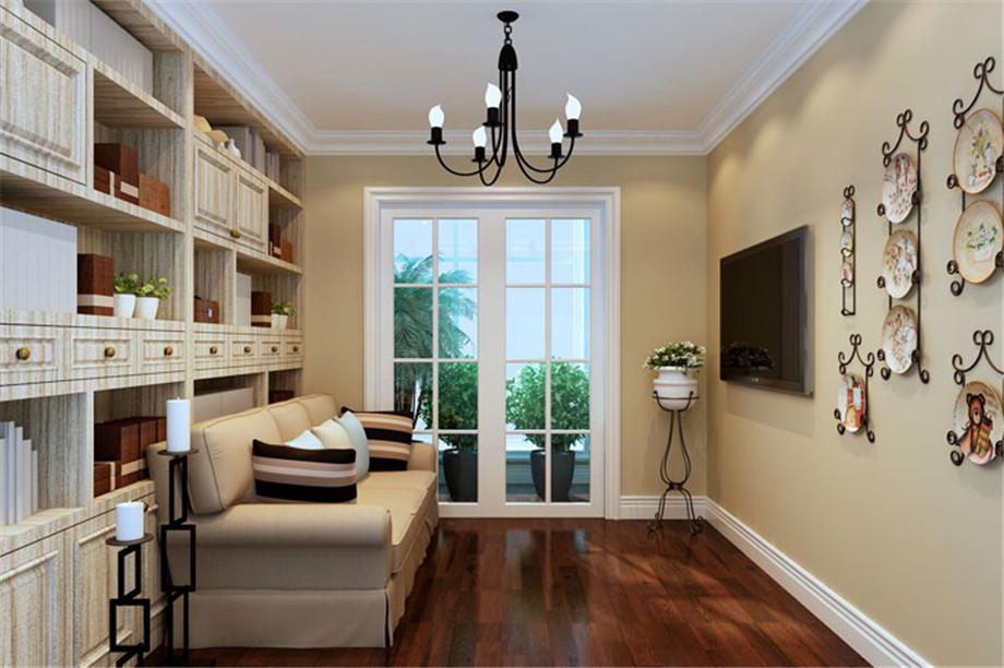 綠地·曲江名城95平美式風(fēng)格設(shè)計方案