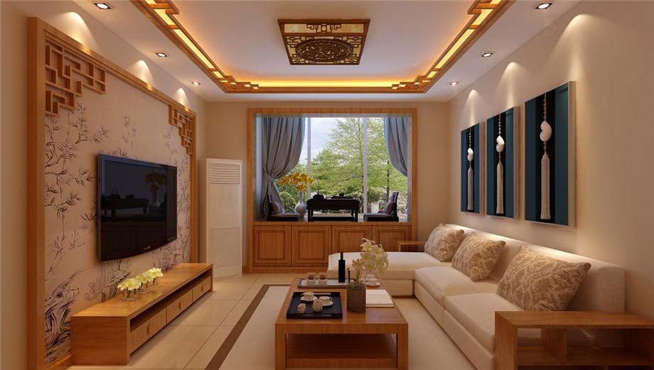 朱雀佳苑75平新中式風格設計方案