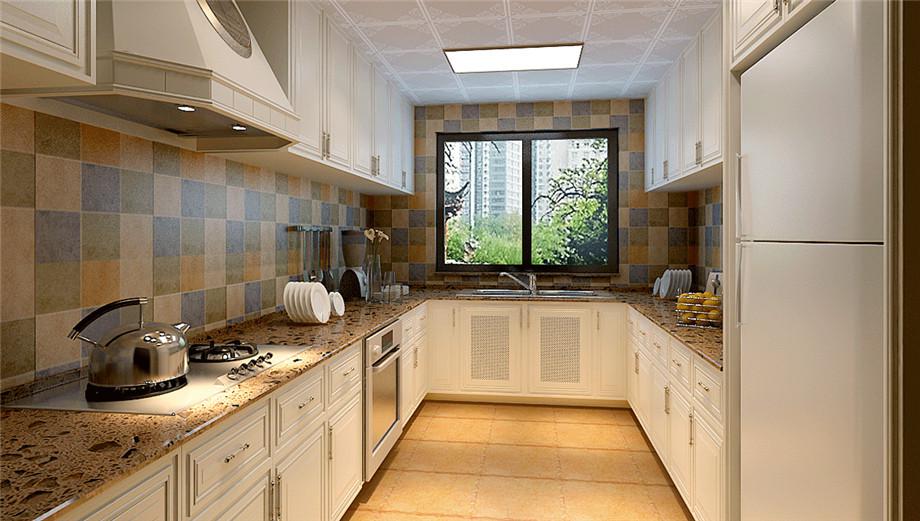 首創(chuàng)國(guó)際135平美式風(fēng)格設(shè)計(jì)方案