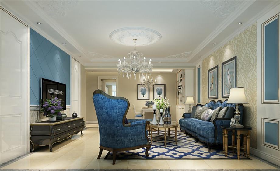 西工大小區(qū)105平歐式風(fēng)格設(shè)計方案