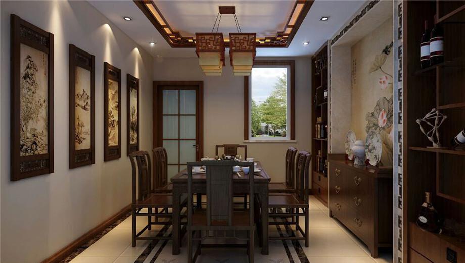首創(chuàng)國際135平新中式風(fēng)格設(shè)計方案