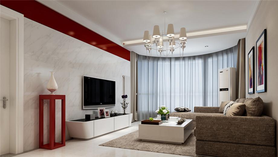 山海文園80平簡(jiǎn)約風(fēng)格設(shè)計(jì)方案