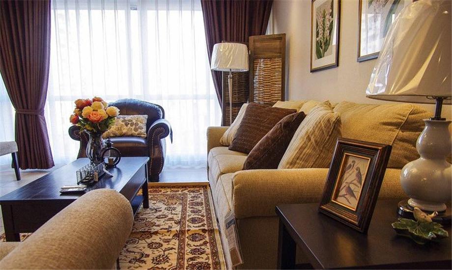 融僑城90平米美式設(shè)計(jì)方案