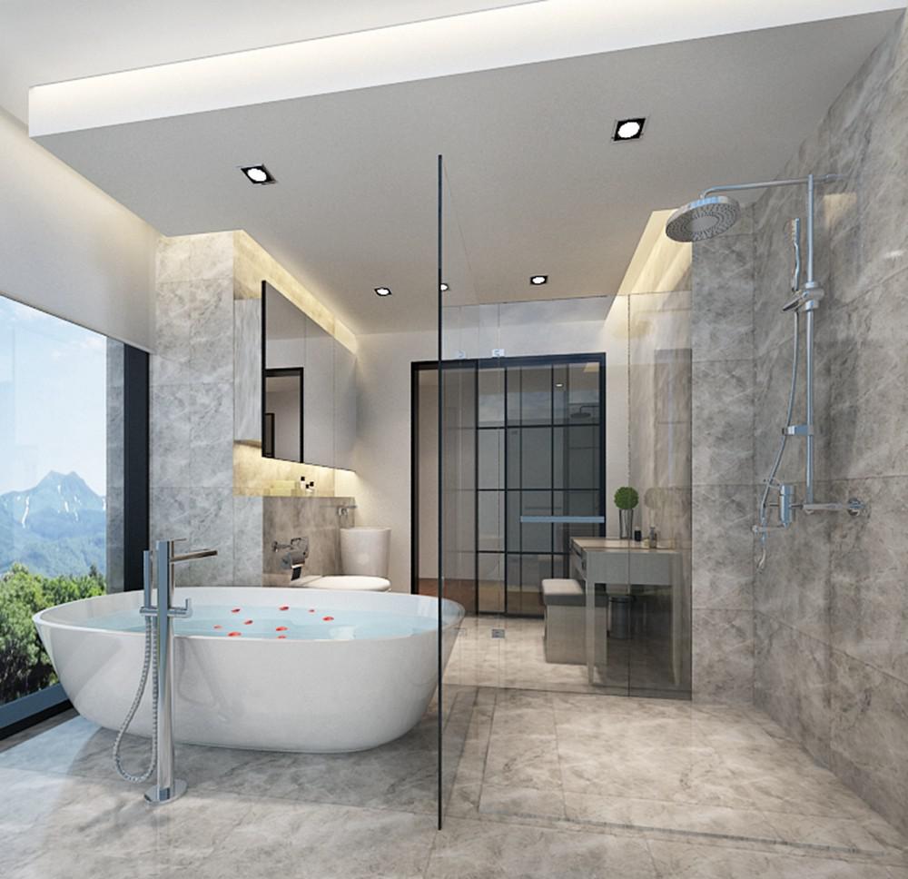 鳳凰池170平米現(xiàn)代簡(jiǎn)約設(shè)計(jì)方案