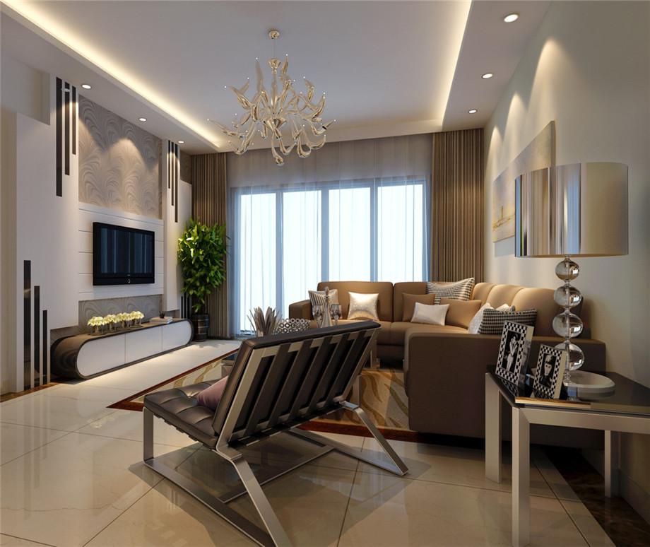 萬(wàn)象春天小區(qū)140平米現(xiàn)代簡(jiǎn)約設(shè)計(jì)方案