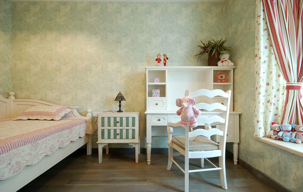 綠地曲江名城127平米美式設(shè)計(jì)方案