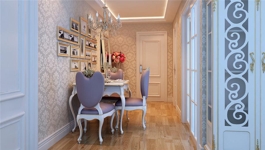 山海文園90平歐式風格設計方案