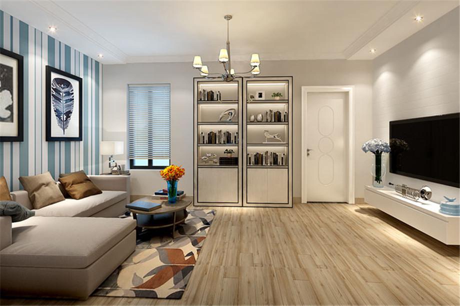 曲江金水灣90平現(xiàn)代簡(jiǎn)約風(fēng)格設(shè)計(jì)方案