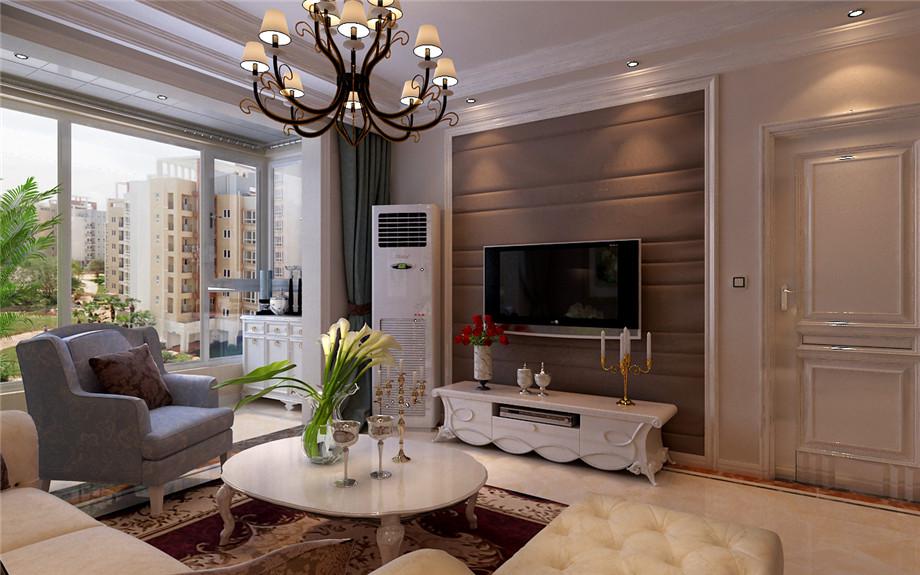 天浩上元郡106平歐式風(fēng)格設(shè)計(jì)方案