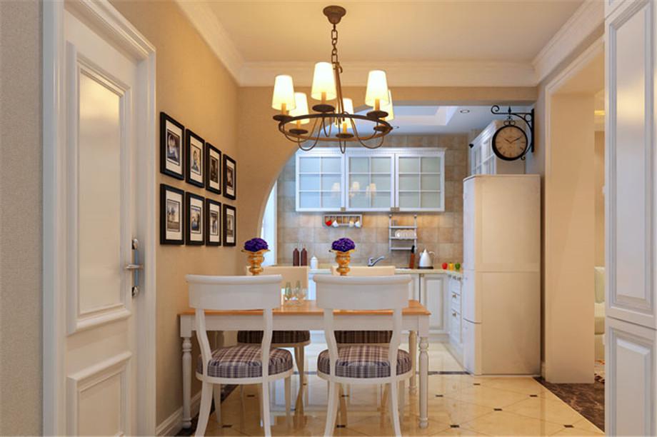 華清學府城90平美式風格設計方案