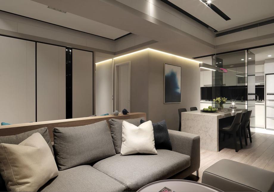 銘城國際社區(qū)50平現(xiàn)代設(shè)計(jì)方案