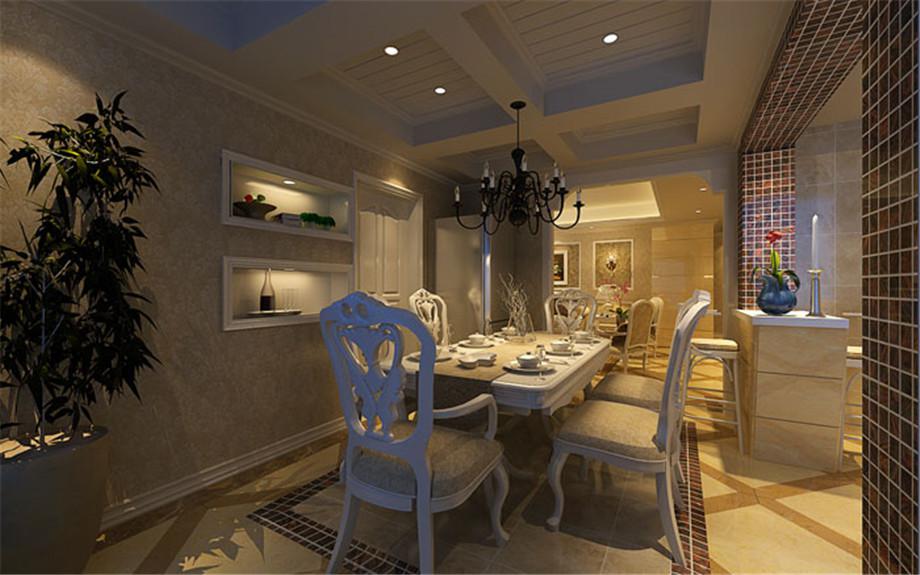 興盛園145平歐式風(fēng)格設(shè)計方案
